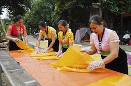 Nghề làm bánh khẩu xén, bánh chí chọp ở Điện Biên là di sản văn hóa quốc gia